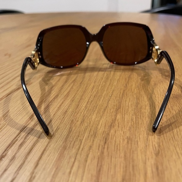 Dolce and Gabbana brown glam crystal detail sunglasses DG889S - Picture 6 of 7